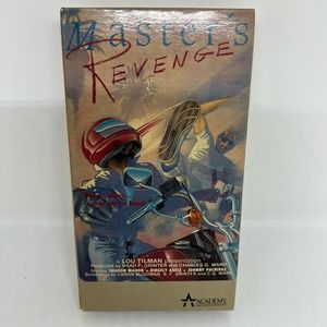 RARE VHS Master’s Revenge Female biker gang movie EUC